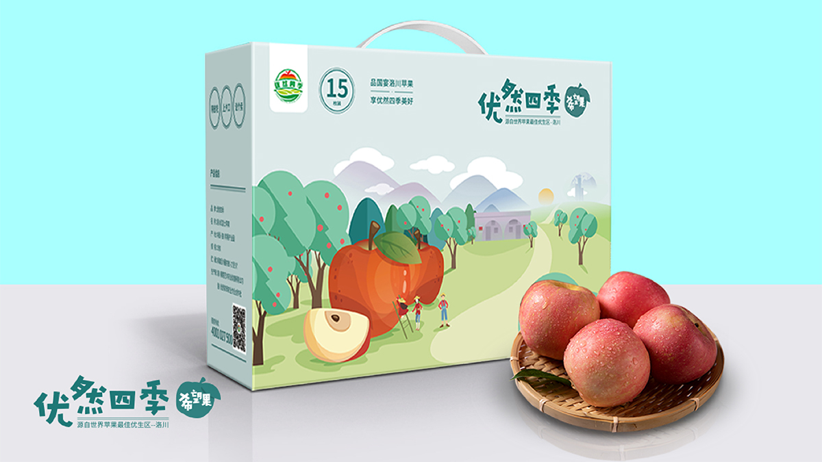 武漢包裝設計，水果包裝設計，農產品包裝設計